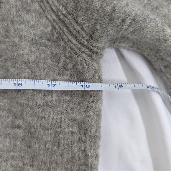 J. Crew turtleneck sweater dress Grey xs - Picture 4 of 7
